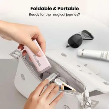 Valentine's Airplane Phone Holder, Klearlook Universal Flight Phone Mount with Multi-Directional 360° Rotation, Travel Must Haves Handsfree Gadgets for Flying, Table, Pink