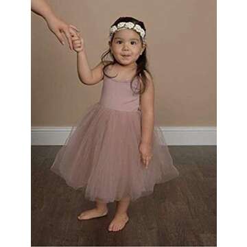 XUNYU Toddler Tulle Dress for Girls - Perfect Playwear