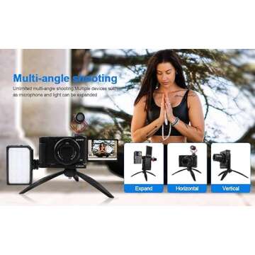 TOSICAM ZV1 Camera Mount for Enhanced Vlogging Accessories