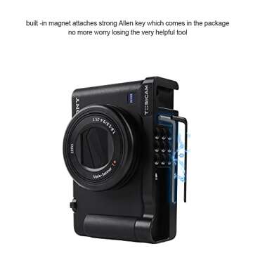 TOSICAM ZV1 Camera Mount for Enhanced Vlogging Accessories