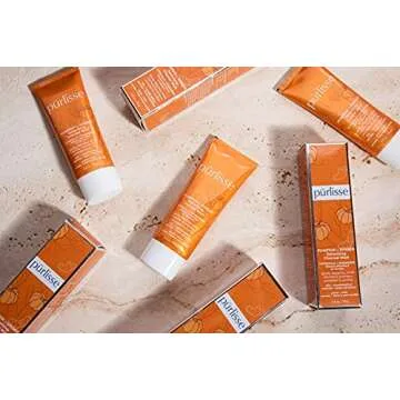 Purlisse Pumpkin and Ginger Detoxifying Charcoal Mask: Cruelty-free & clean, Paraben & Sulfate-free, Pumpkin repairs, Ginger soothes skin | 2.5oz