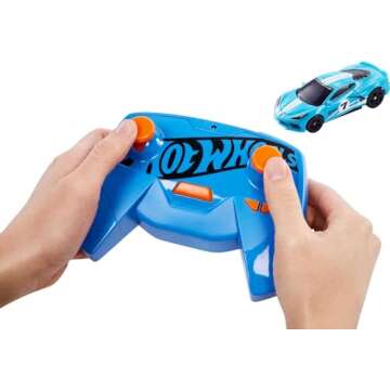 Hot Wheels RC C8 Corvette - 1:64 Scale Remote Control Car