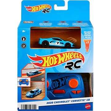 Hot Wheels RC C8 Corvette - 1:64 Scale Remote Control Car
