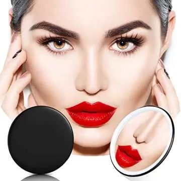 Blulu Compact Mirror Bulk - Mini Portable Round Mirrors for Women