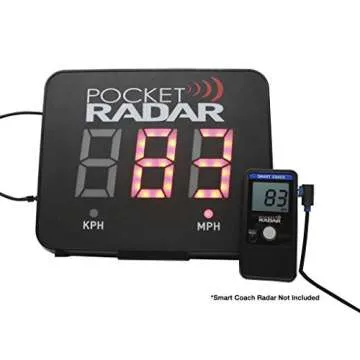 Pocket Radar Smart Display - Perfect Training Companion