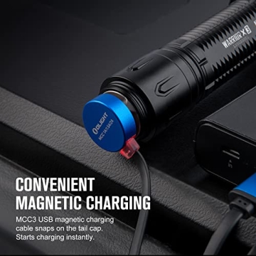 OLIGHT Warrior X 3 Tactical Flashlight 2500 Lumens