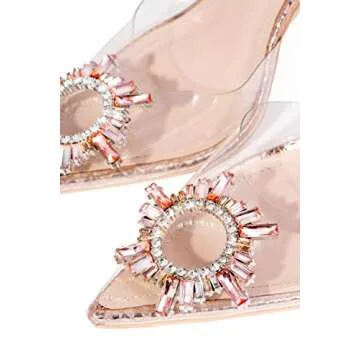 Cape Robbin Rose Gold High Heels – Stylish Booties for Women