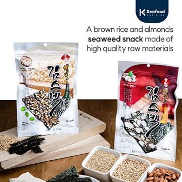 Chungsanea Laver Snack Set - Healthy, Non-Fried, Tasty Treats