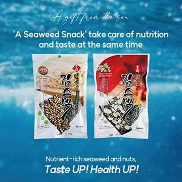 Chungsanea Laver Snack Set - Healthy, Non-Fried, Tasty Treats
