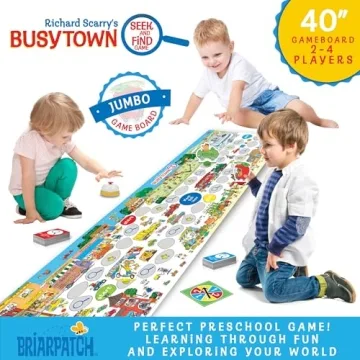 Briarpatch Busytown Seek and Find Game for Preschoolers
