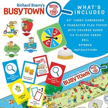 Briarpatch Busytown Seek and Find Game for Preschoolers