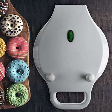Chef Buddy Mini Donut Maker for Quick, Tasty Treats