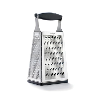 Cuisipro 4 Sided Box Grater for Ultimate Cooking Efficiency