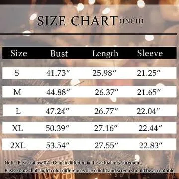 SOFEON Women Christmas Sweatshirt Cute Santa Graphic Pullover