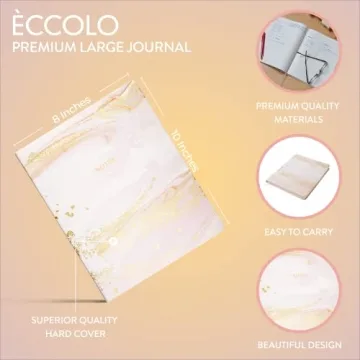 Eccolo Large Notebook Journal Perfect for Creative Writing
