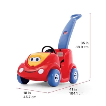 Step2 Push Around Buggy - Durable Ride-On Toy for Toddlers