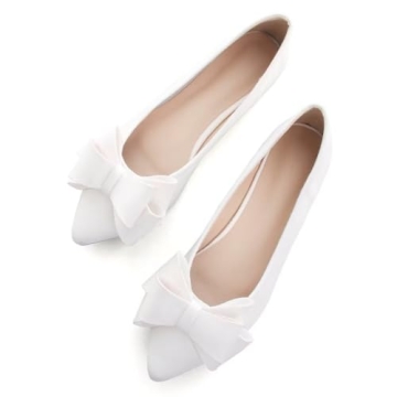 Elegant TN TANGNEST Bowknot Flats for Women Comfort