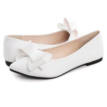 Elegant TN TANGNEST Bowknot Flats for Women Comfort