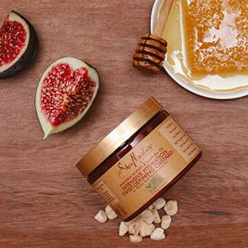 Shea Moisture Manuka Honey & Mafura Oil Twist-defining Custard Moisturizer for Unisex, 12 Ounce