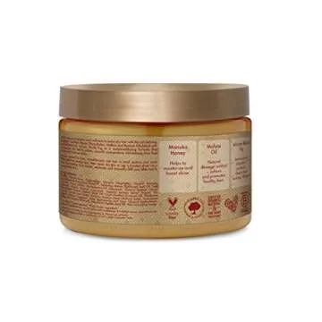 Shea Moisture Manuka Honey & Mafura Oil Twist-defining Custard Moisturizer for Unisex, 12 Ounce
