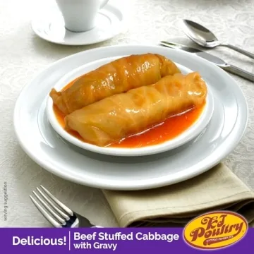 KJ Kosher Beef Cabbage Rolls - Gourmet Ready Meal