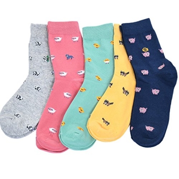 Cute Crew Socks for Women - Adorable Animal Designs