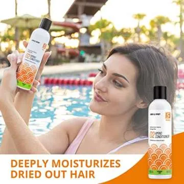 Solpri Swimmers Chlorine Shampoo & Conditioner Set 16 Fl Oz