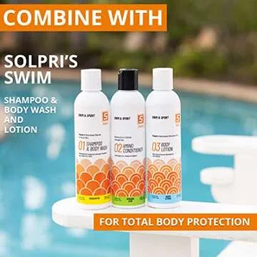 Solpri Swimmers Chlorine Shampoo & Conditioner Set 16 Fl Oz