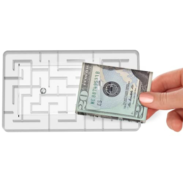 Money Puzzle Box: Fun Maze Gift Holder for All Ages