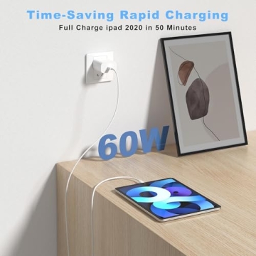 Durable 10ft USB C to C Charging Cables for Apple Devices