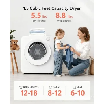 Euhomy Portable Clothes Dryer for Small Spaces