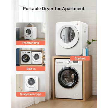 Euhomy Portable Clothes Dryer for Small Spaces