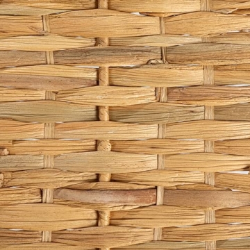 Stylish Water Hyacinth Rectangular Tray Set - Set of 2