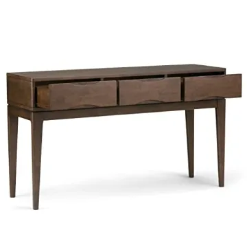 Fashionable Mid Century Modern Console Table with Storage