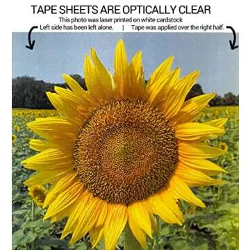 Chica and Jo Double Sided Tape Sheets, 3-Pack of 8.5" x 11"