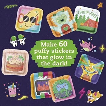 Klutz Craft Kit Glow-in-The-Dark Puffy Stickers