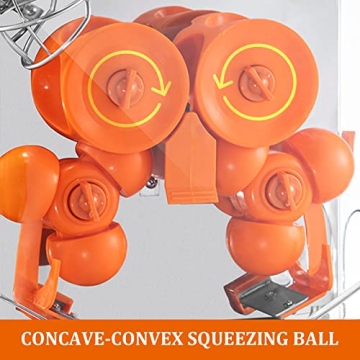 High Efficiency TECSPACE Commercial Juicer Machine for All