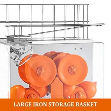 High Efficiency TECSPACE Commercial Juicer Machine for All