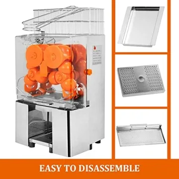 High Efficiency TECSPACE Commercial Juicer Machine for All