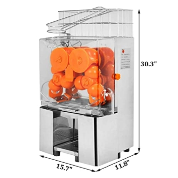 High Efficiency TECSPACE Commercial Juicer Machine for All