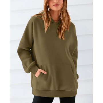 Stylish BTFBM Women's Oversized Fleece Hoodie for Winter