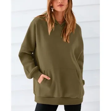 Stylish BTFBM Women's Oversized Fleece Hoodie for Winter