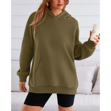 Stylish BTFBM Women's Oversized Fleece Hoodie for Winter