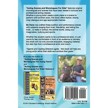 Acting Scenes & Monologues For Kids: Original Scenes for Young Performers