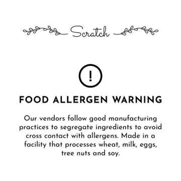 Scratch Gold Yeast - Instant Dry Yeast for a Rapid Rise - Add Straight to Dry Mix - Perfect for Making Bread, Bread Machines, Pizza Dough, Crusts & More - (Gold 8oz) (1 Packet)