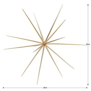 Torre & Tagus Sputnik Sculptures, Large, Gold