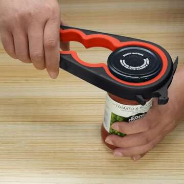 Otstar Jar Opener for Weak Hands | Effortless Kitchen Tool