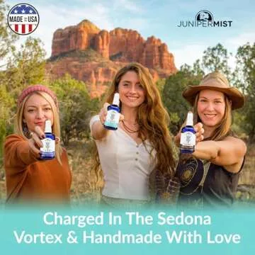 JUNIPERMIST White Sage Smudge Spray (4 Fl Oz) - for Cleansing Negative Energy - Sage Spray Alternative to Incense Sticks - Sustainably Made in USA with Pure Essential Oils and Real Crystals