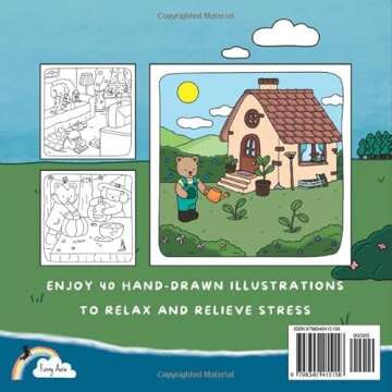 Fuzzy Hygge Coloring Book: Hygge Spaces For Relaxation of Adults & Teens (Fuzzy moments)