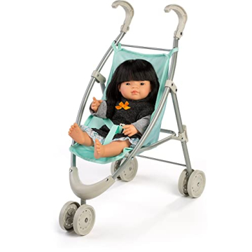 Miniland Doll Stroller Mint Perfect for 15 Inch Dolls